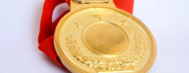 Quand porter une médaille en or ?