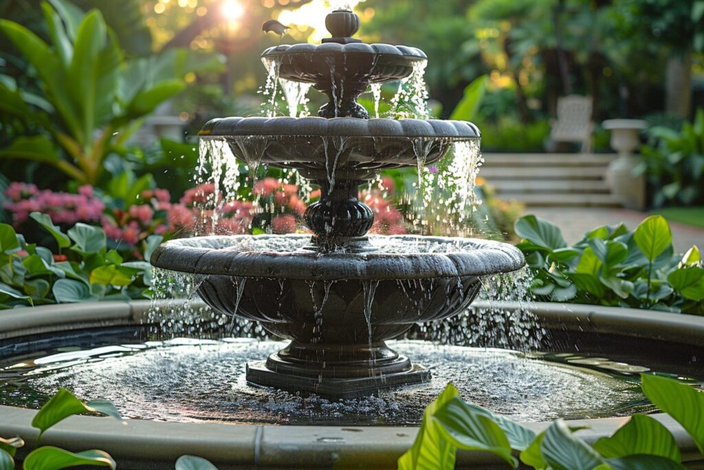 Fontaines de jardin : des oasis de fraîcheur pour votre extérieur