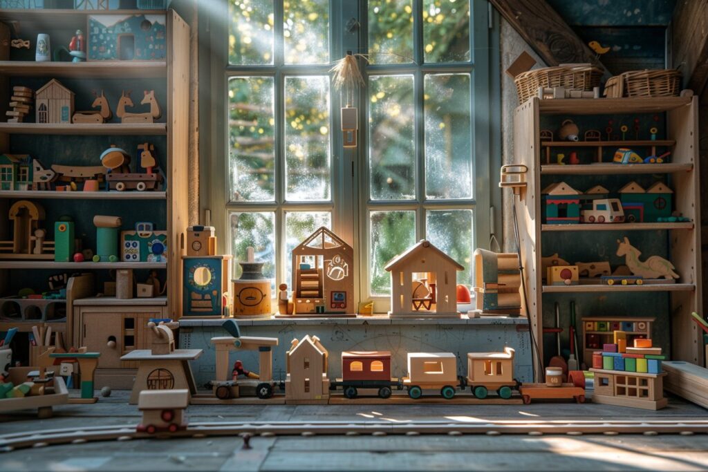 Des jouets en bois artisanaux pour des heures de jeu créatif : une plongée dans l&rsquo;univers des ateliers de la Savoie
