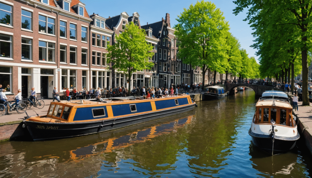 Balade en bateau à Amsterdam : testez les croisières locales