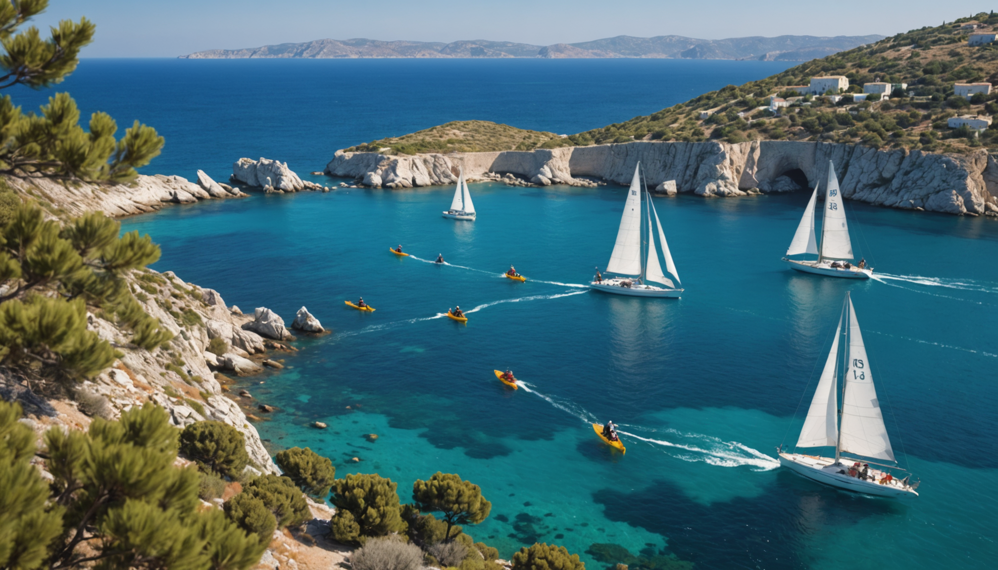 découvrez les essais nautiques de voiles et kayaks en région égéenne, une expérience unique pour explorer les eaux cristallines et profiter d'aventures en mer inoubliables.