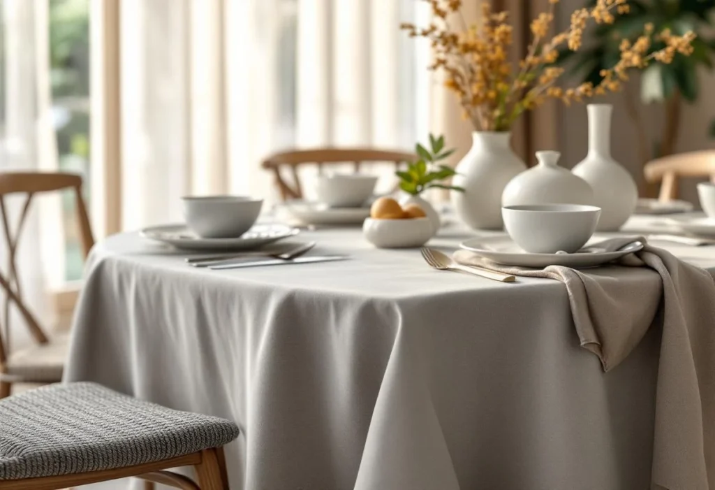 Napper votre table en un clin d’œil avec une toile enduite