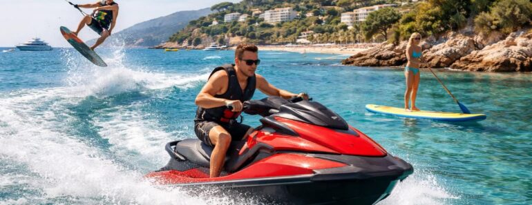 Sports nautiques avec nos essais de jet-ski, wakeboard et paddleboard sur la Côte d’Azur Sports nautiques avec nos essais de jet-ski, wakeboard et paddleboard sur la Côte d’Azur