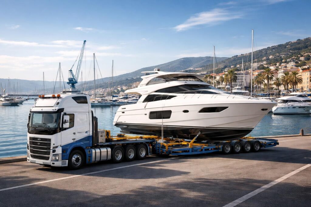 Transporter votre bateau avec Boat Transport et Yacht Trans pour naviguer en Méditerranée depuis Marseille ou Nice
