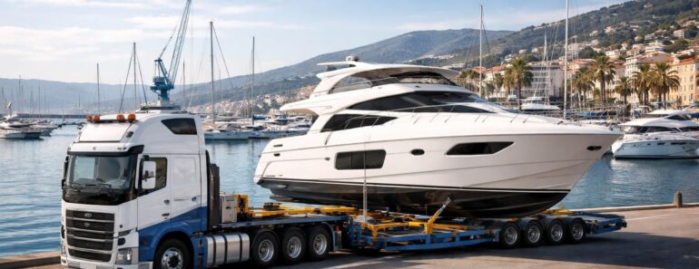 Transporter votre bateau avec Boat Transport et Yacht Trans pour naviguer en Méditerranée depuis Marseille ou Nice