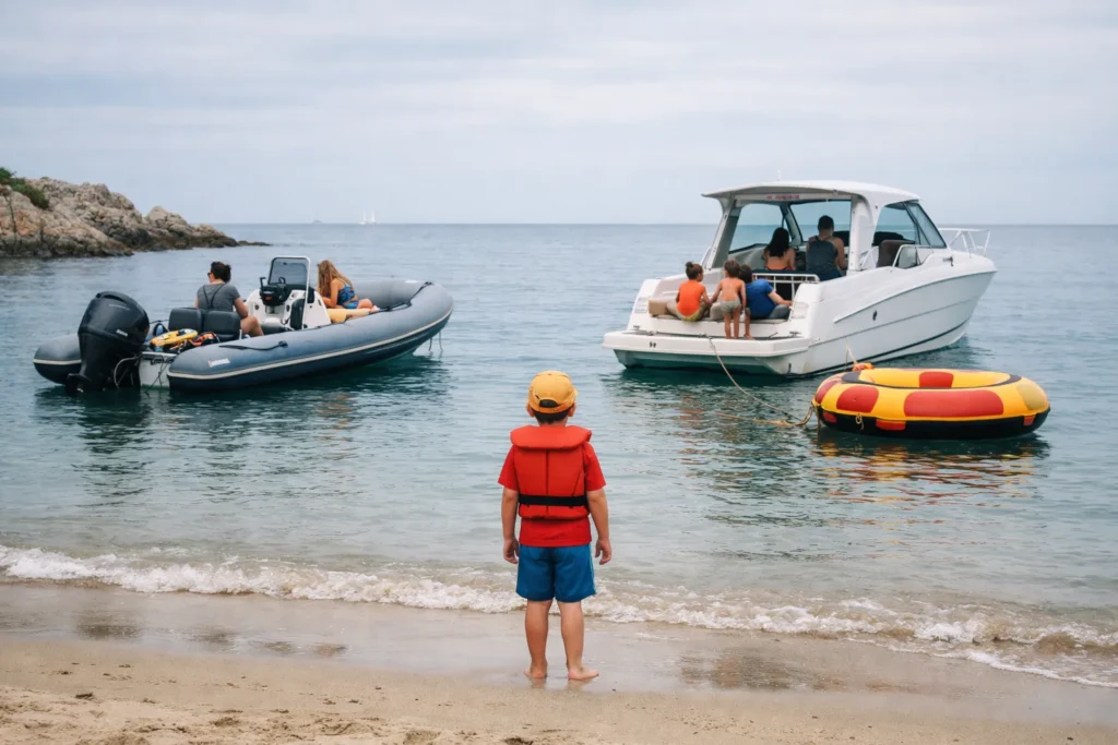 Découvrir les sports nautiques en famille avec Zodiac et Beneteau pour les enfants