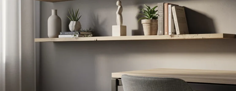 Petits bureaux : ces étagères murales qui changent tout Petits bureaux : ces étagères murales qui changent tout