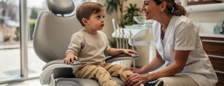 Première visite chez le dentiste : comment réussir l’expérience de son enfant ?