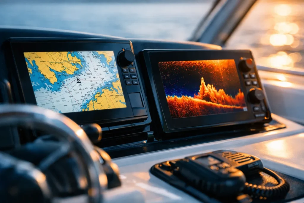 GPS marin Garmin ou traceur Raymarine : bien choisir son électronique de bord