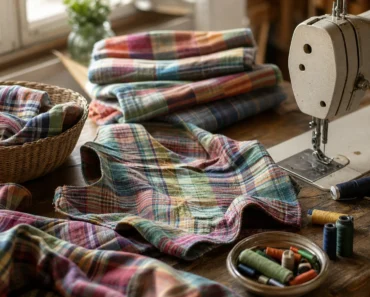 Comment coudre et entretenir le coton madras pour des vêtements et accessoires hauts en couleur