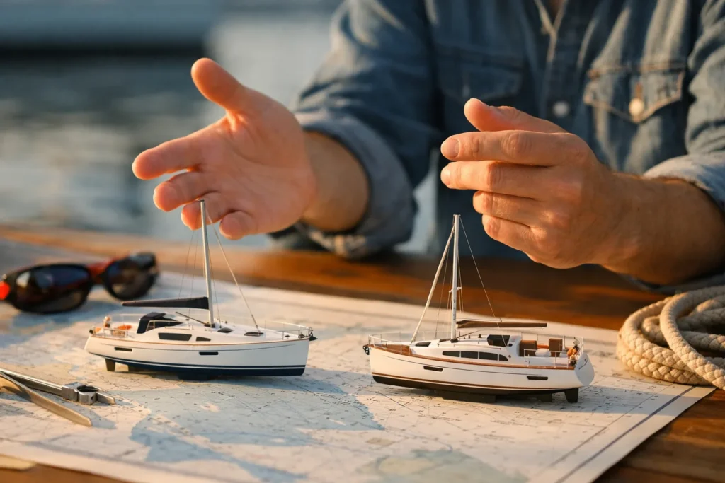 Bénéteau ou Jeanneau : comment choisir son premier bateau
