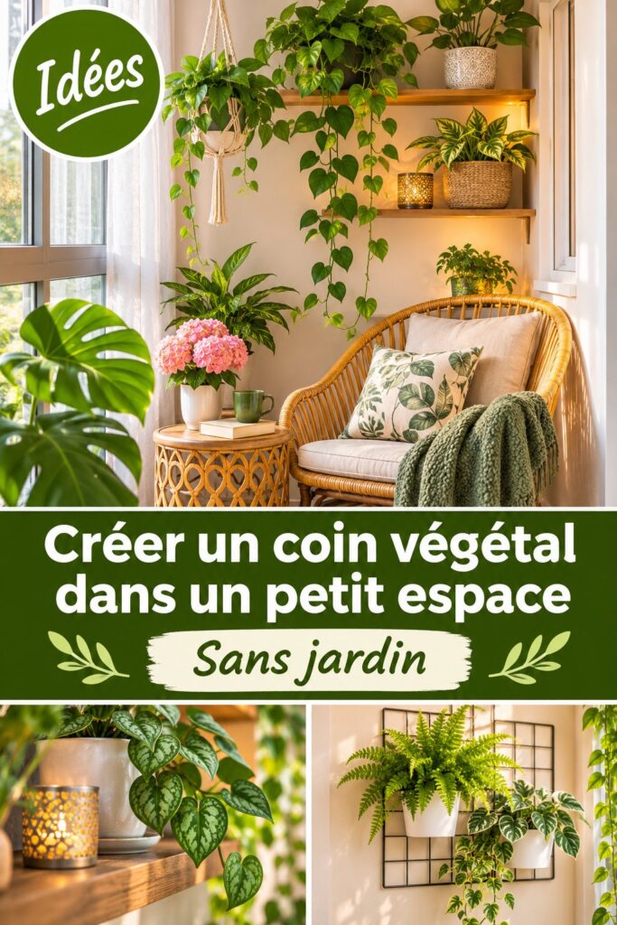 Créer un coin végétal dans un petit espace