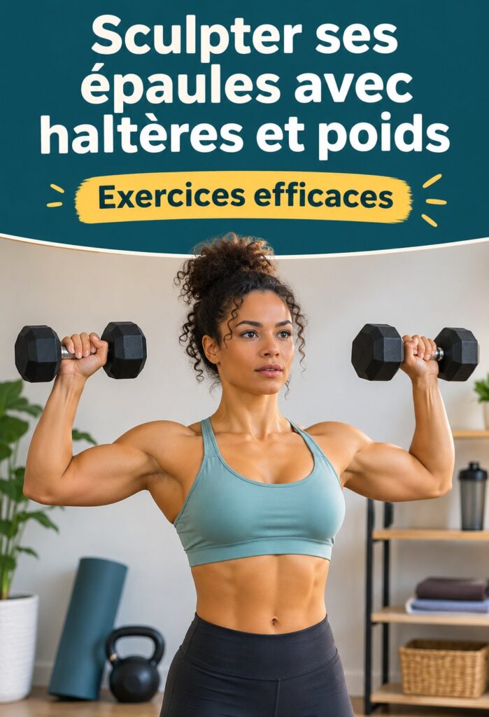 Sculptez vos épaules avec haltères et poids